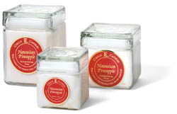 The tangy aroma of pineapple with a hint of other exotic fruits.