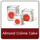 Almond Cr&egrave;me Cake - Savory blend of almonds and creamy icing.
