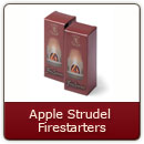 Apple Strudel Firestarters - Apple fragranced firestarters.