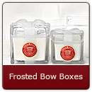 25% Off 22 oz. Frosted Bow Boxes