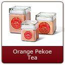 Orange Pekoe Tea - The irresistible aroma of fresh-brewed orange pekoe tea.