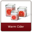 Warm Cider - Warm blend of spices kissed with apples.