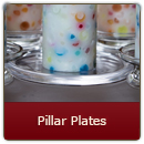 Pillar Plate - Elegant glass Pillar Plate